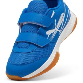 Puma Varion II Hallenschuhe mit Klettverschluss Kinder 03 team royal/white/gum 30