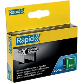 Rapid 11910733 140/10 mm, Edelstahl, Grau, 10 mm