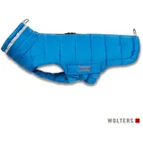 Wolters Hundemantel Steppjacke Cosy, in verschiedenen Größen, für Hunde, mit reflektierenden Details blau 36cm Regulär
