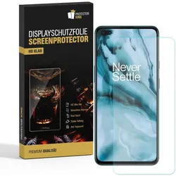 6x Displayschutzfolie für OnePlus Nord Displayfolie HD KLAR
