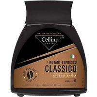 Cellini Kaffee Instant Espresso Classico, löslicher Kaffee, 100g