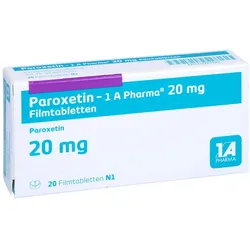 Paroxetin-1a Pharma  Filmtabletten 20 St
