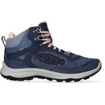 Keen Damen Terradora Flex Mid Waterproof Wanderstiefel, Vintage Indigo/Peachy Keen - 40