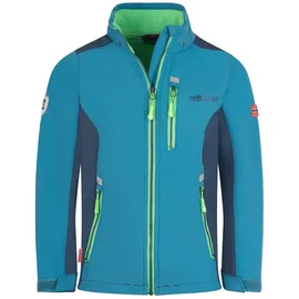 TROLLKIDS Balestrand Jacke - Dark Marine / Mystic Blue / Arctic Blue - 128 cm