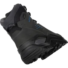 Lowa Renegade Evo GTX Mid Herren Wide Anthrazit/Stahlblau 45
