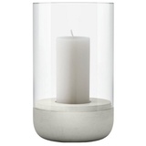 BLOMUS Windlicht Calma Stein, Marmor, Granit Grau Hellgrau S (Small)