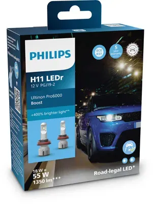 PHILIPS Glühlampe, Hauptscheinwerfer 11362u60bx2
