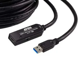 ATEN USB-A auf USB-C 10 m Schwarz