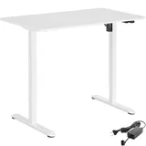 Tectake tectake® Elektrisch höhenverstellbarer Schreibtisch Skadi