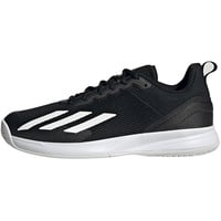 adidas Herren Courtflash Speed Tennis Shoes-Low (Non Football), core Black/FTWR White/Matte Silver, 42 EU