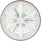 Brilliant Gaiano 48 cm Deckenventilator Braun/Weiß