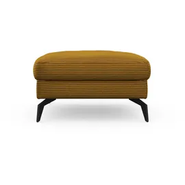 sit&more Polsterhocker Cabana 89 x 43 x 89 cm Polyester Gelb