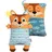 NICI Kuscheltier Fuchs mit Wendefunktion 20 cm orange