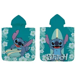 Lilo & Stitch Kinder-Kapuzenhandtuch Badeponcho Bequem und Stylisch
