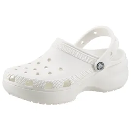 Crocs Classic Platform Clog white 37-38