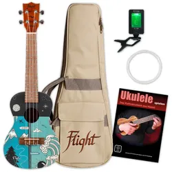 Flight AUC-33 Two Seasons Konzert Ukulele Set