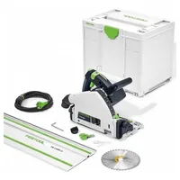 Festool Tauchsäge TS 55 FEBQ-Plus-FS inkl. Führungsschiene FS 1400/2 + Systainer SYS 3 M 337