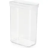 Emsa Optima rechteckig transparent/weiß 2,2 l