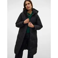 Vero Moda Leonieanne Long Down Mantel - Black -