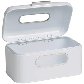 Echtwerk Retro Brotkasten smal weiß