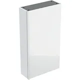 Geberit Acanto Hängeschrank 500639012 45x82x17,4cm, Glas weiss - weiss hochglanz