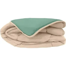 Poyet-Motte Mikrofaser Bettdecke 400g/m2 Grau Stein Grün See