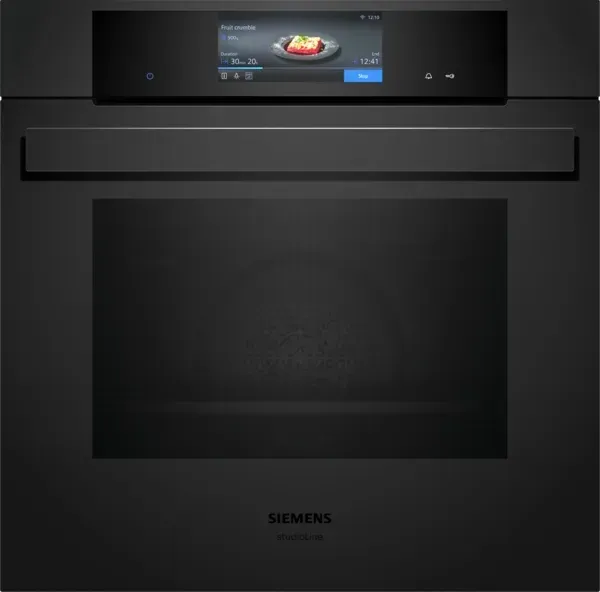 Siemens HB978GNM1 iQ700, Einbau-Backofen, 60 x 60 cm, Matt schwarz - StudioLine