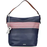 Rieker Damen Schultertasche Tasche H1067, Farbe:Blau - Blau