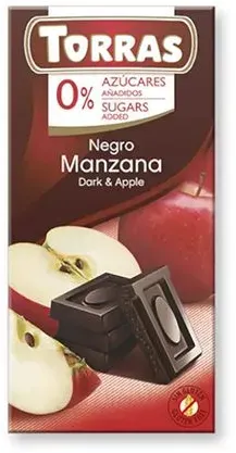 Torras Dark&Apple Chocolate Schokolade 0,075 kg