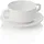 Was Suppentasse mit Untertasse Ø 10,5 cm weiß 4er Set