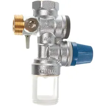 CALEFFI 526152 Sicherheitsgruppe Für Boiler Mit Prüfventil