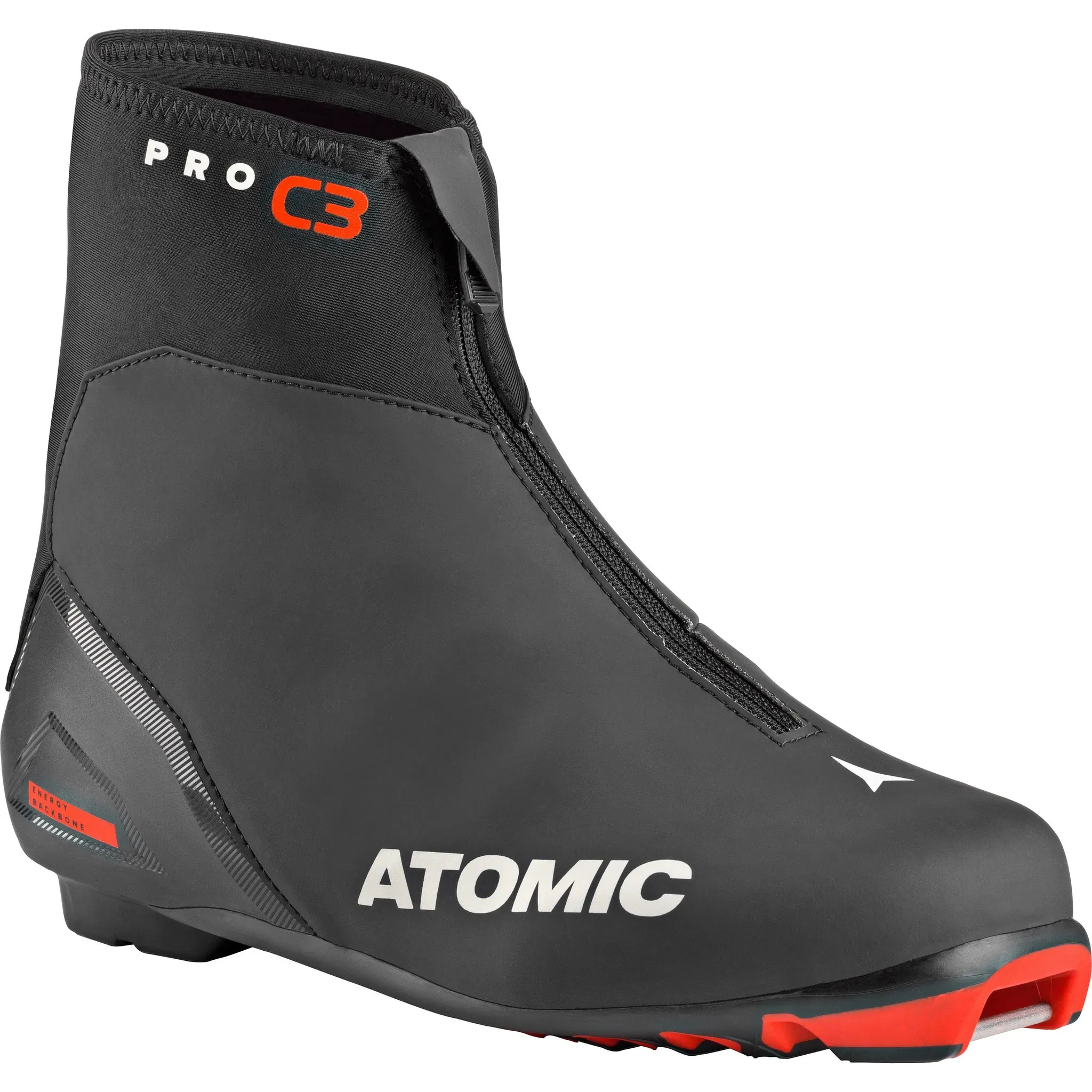 ATOMIC PRO C3 Langlaufschuhe in black-red, Größe 42 - schwarz