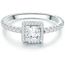 Trilani Ring aus Sterling Silber mit Zirkonia in silber | Gr.: 58