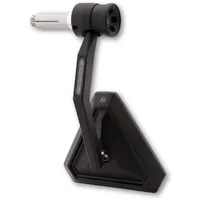 Highsider Lenkerendenspiegel mit LED Blinker Schwarz