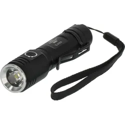 Brennenstuhl 1173750005, Taschenlampe, Schwarz, Aluminium, Tasten, IP44, LED