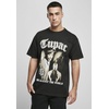 Mister Tee Upscale Tupac MATW Sepia Oversize Tee in Schwarz, Größe XS