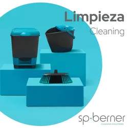 SP BERNER Set 4 Besen liebevolle Kollektion