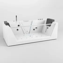 Tronitechnik MYKONOS Whirlpoolbadewanne 180 x 88 cm (UBA147ARA2V-01)