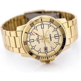 Casio Analog MTP-VD01G-9EVUDF (A1368) - Creme/Gold