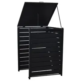 Merxx Mülltonnenbox Anbau klein 64 x 109 x 106 cm grau