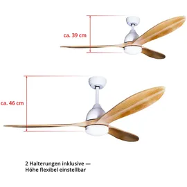 Eclipse Airora 0 cm Deckenventilator Holz