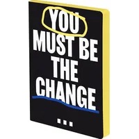 Nuuna Nuuna, You Must Be The Change Notizbuch L