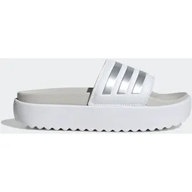 adidas Platform adilette Cloud White / Zero Metalic / Grey One 44 1/2