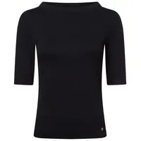 Marc Cain T-Shirt mit 1/2-Ärmel, BLACK, 44