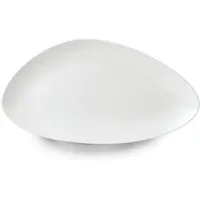 Churchill Isla Triangle Chefs Platte 35.5X18.8Cm, 6 Stück, Weiß
