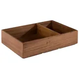 APS Holzbox -WOODY-22,5 x 15 cm, H: 5,5 cm,