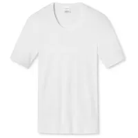 SCHIESSER Shirt Essentials kurzarm Feinripp weiß (205145-100)