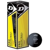 DUNLOP Pro Racquetbälle - Squash 57 Bälle (3 Bälle)