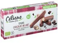 Céliane Sticks Chocolat au lait Bio Barre 130 g