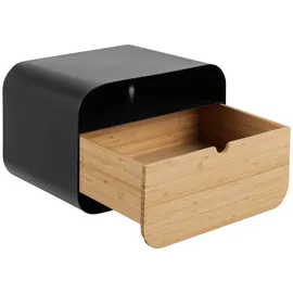 VCM Nachtschrank Joliet 35 x 25 x 23 cm Schwarz